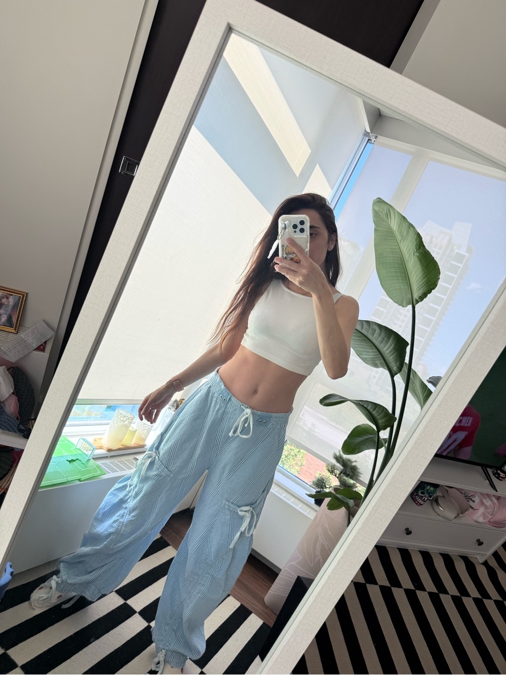 Free people - outta sight parachute pants in Blue - Picture 12 of 12